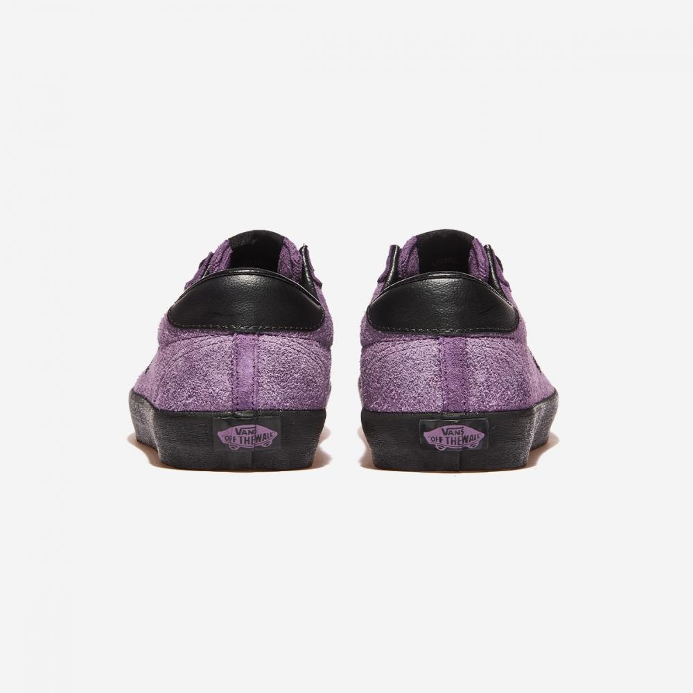 Vans Baskets basses Sports Vn000d09prp noires jusqu'au sol, violettes