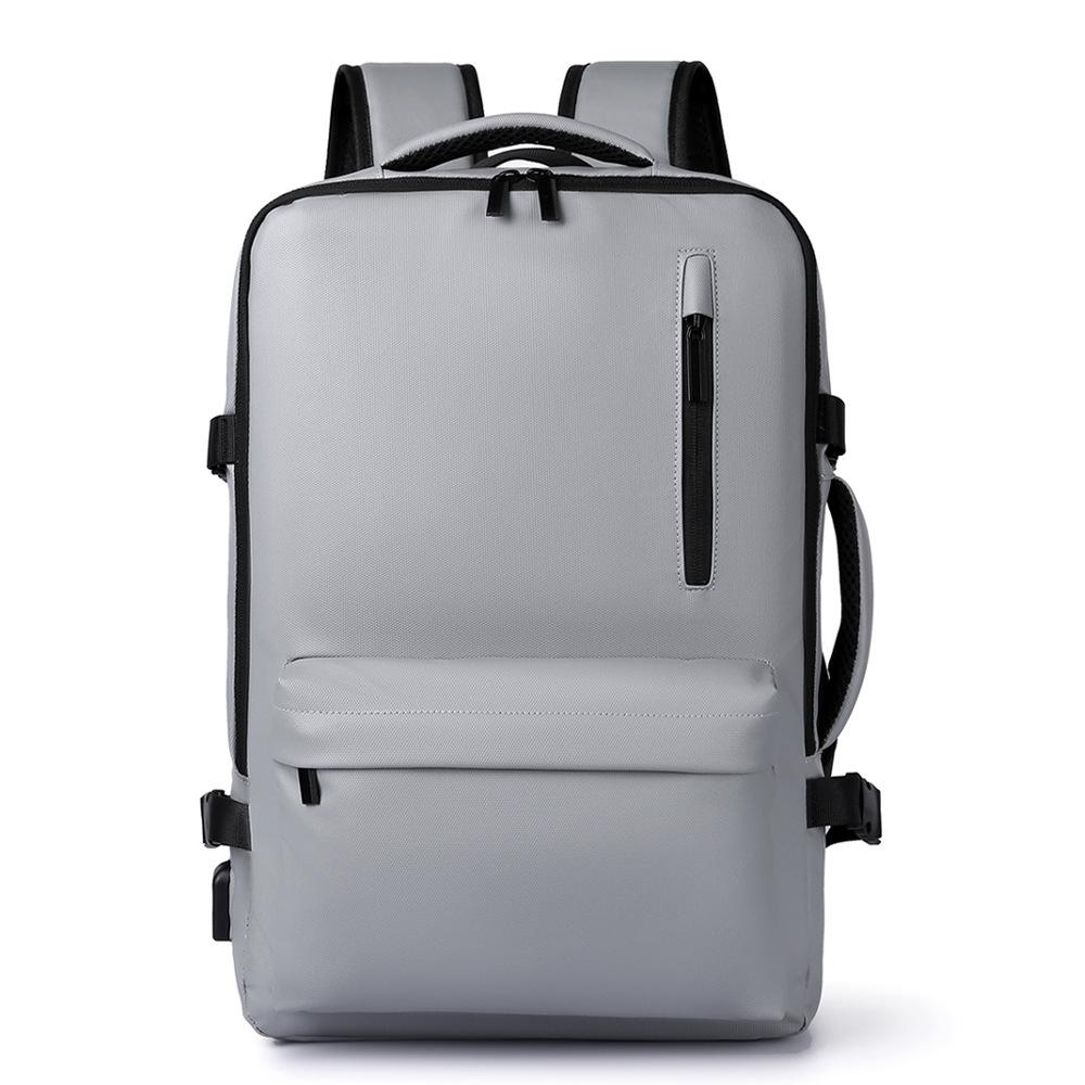 Business Commuting Large Capacity Backpack Fashionable Wear-resistant Casual Laptop Bag Multifunctional Lightweight Student School Bag