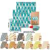 Practical Freshness Keeping Beeswaxs Cloth Set 3 Pack Natural To Food Wrap Kitchen Supplies Portable for Household Use