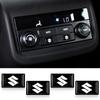 10/20Pcs Car Styling 3D Epoxy Body Trunk Decor Steering Wheel Sticker Decals For Suzuki Grand Swift Jimny Vitara Baleno SX4 Alto
