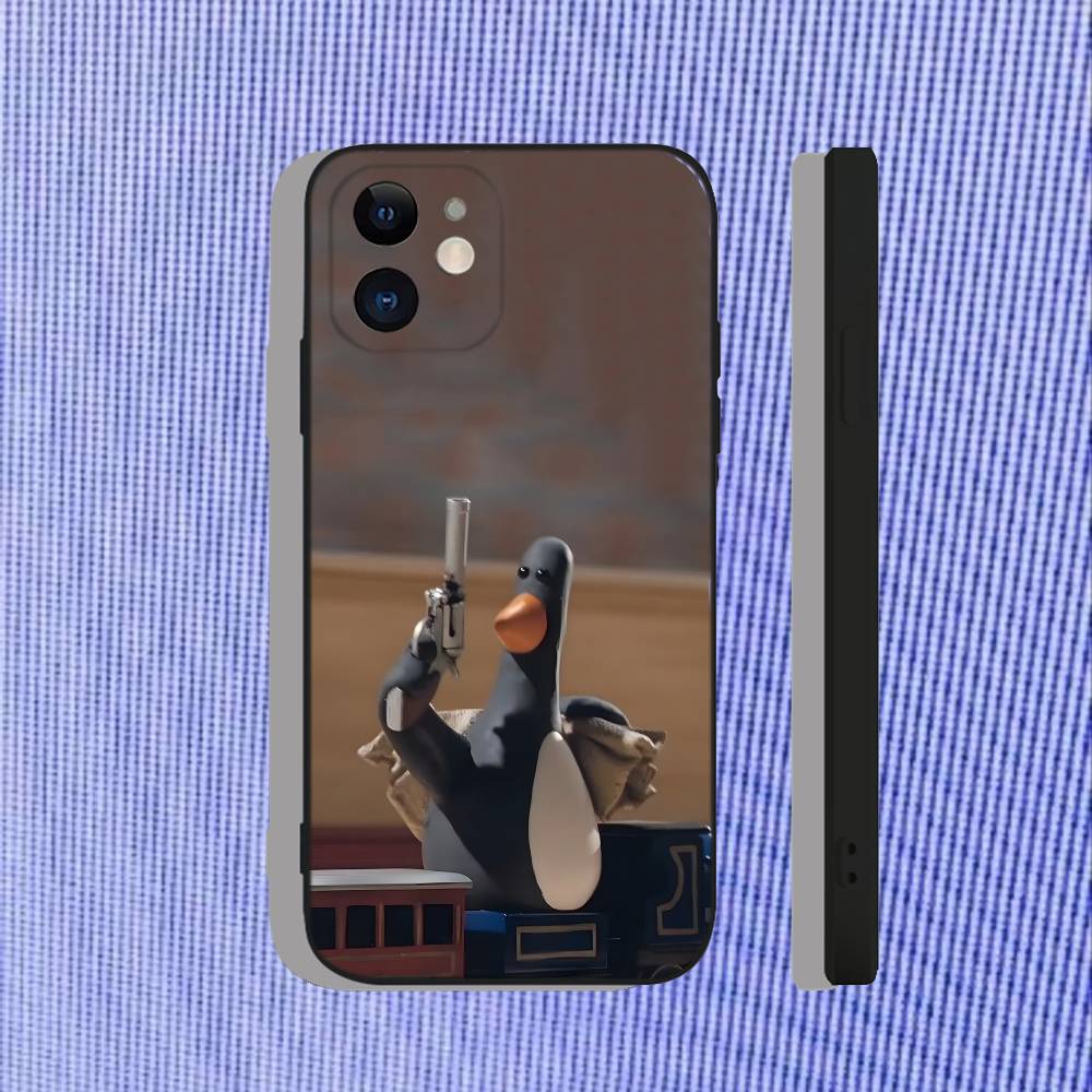 

W-WallaceS And Gromit Penguin For iPhone 17,16,15,14,13,12,11,X,XR,Air,Pro,Max,Plus Dustproof Soft Case iPhone14Plus