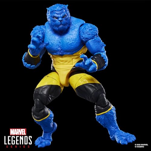Hasbro MARVEL Legends Series Beast from Astonishing X-Men 15cm Collectible Action Figure Toy G0813 (Authentic)