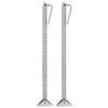 2 Pcs Boat Hatch Support Spring Stainless Steel Adjuster Porthole Door Lid Spring for Yachts Campers 225x15mm
