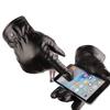 Touch Screen Gloves Gloves Winter Soft Velvet Hand PU Gloves Hand Protector for Man