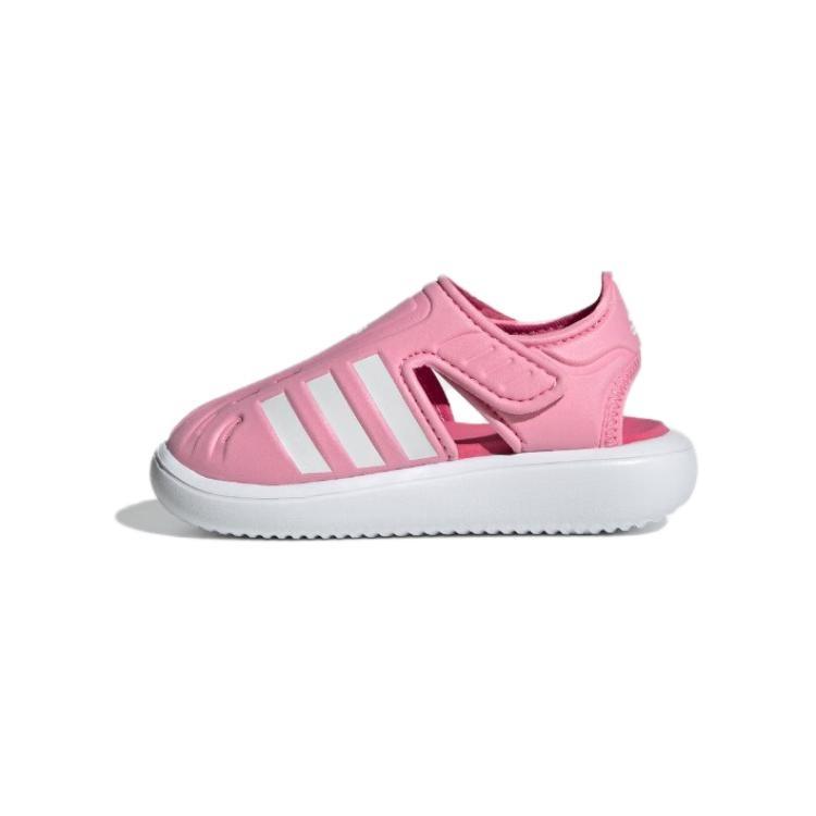 (TD) adidas Closed Toe Summer Water Sandals Pink White Baby IE2604 EU 21