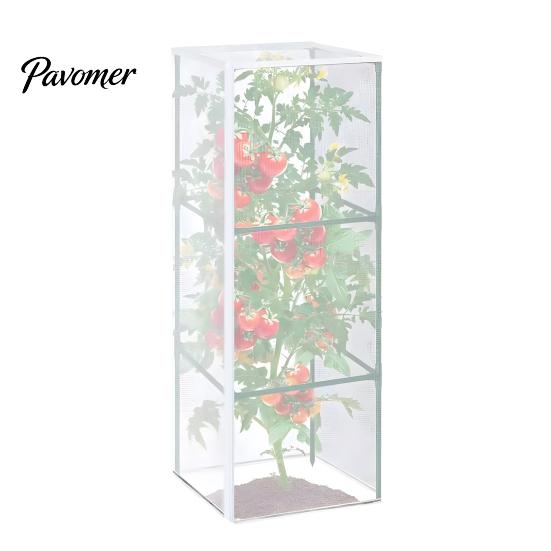 Greenhouse Netting for Raised Beds Garden Tomato Plant Cover Square Cage, Bird with Mesh Net Organic Farming Zipper, Insect Barrier, Covers Gardening