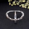 Sterling Silver Arthritis Ring – Adjustable Splint for Joint Pain Relief and Daily Support
