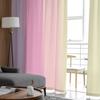 Candy Rainbow Stripes Sheer Voile Vorhänge für Wohnzimmer Bedruckter Tüll Fenstervorhang Luxus Home Balkon Dekor Vorhänge