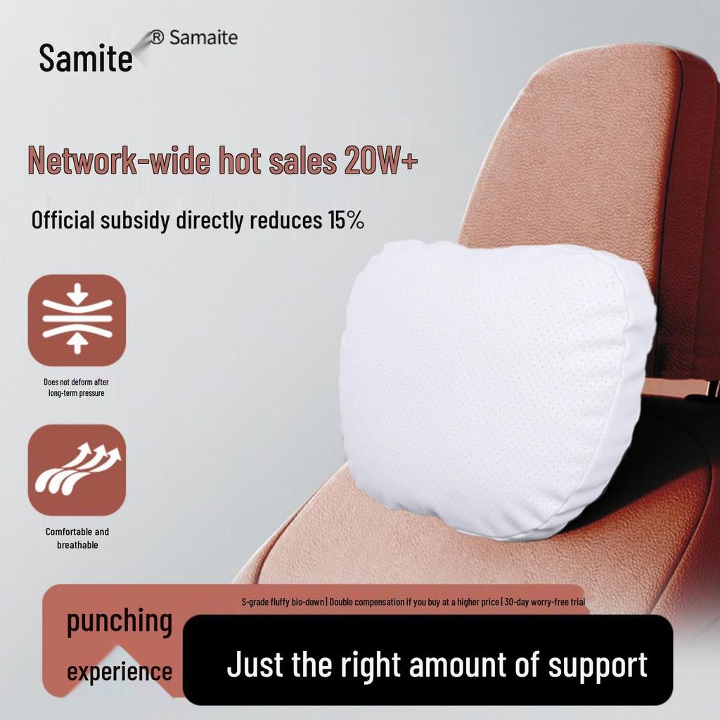 Maybach Second-Gen Car Headrest & Lumbar Pillow for Tesla & Xiaomi