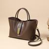 Bags Women'S Head Layer Vegetable Tanned Cowhide Tote Bag Fashion Commuter Handbag Women'S Crossbody Bag