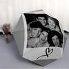 1pc One Direction Music Band Automatic Open/close Folding Portable Umbrella with 8-Rib Structure for Women/Men, All-Season Use  a0901118