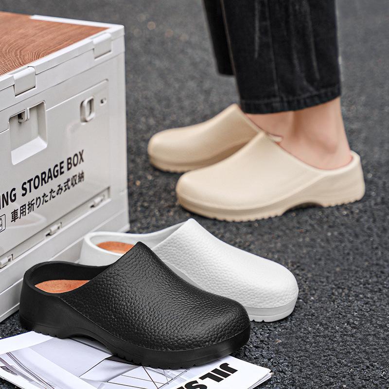Herren Hausschuhe Clogs Damen Wasserdicht Kochschuh Bequeme Sandalen Hausschuhe Haustierarbeiter Outdoor Schuhe