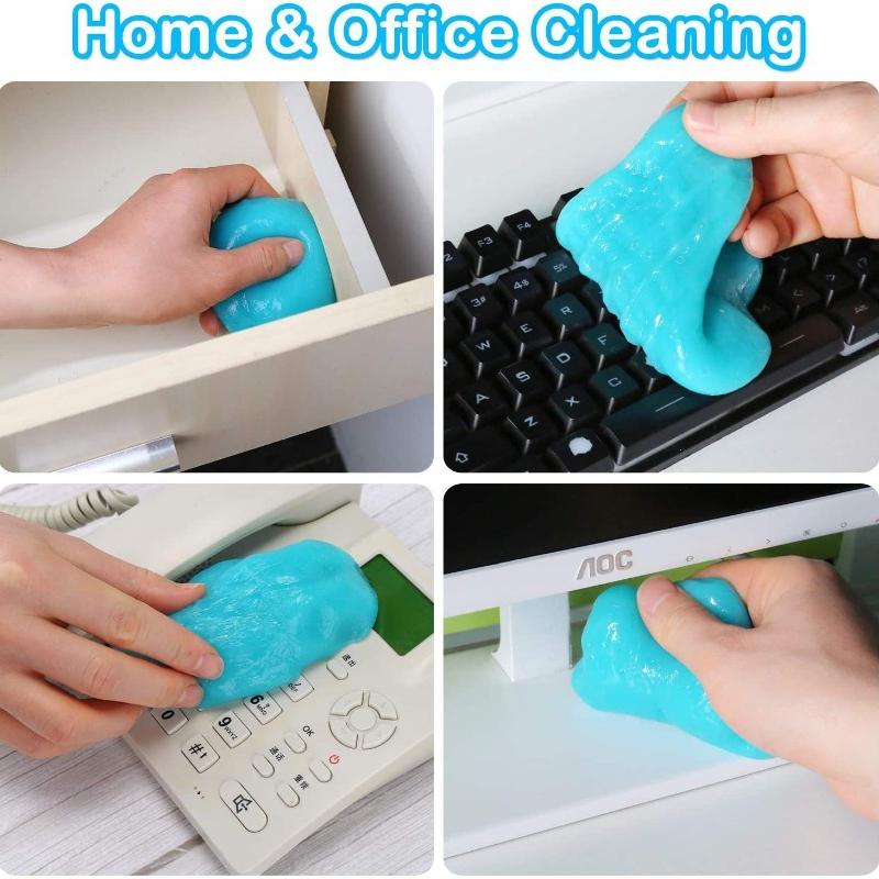 Multifunction Car Cleaning Gel Air Vent Outlet Cleaning Dashboard Laptop Keyboard Dust Magic Cleaning Tool Gel for Car Detailing