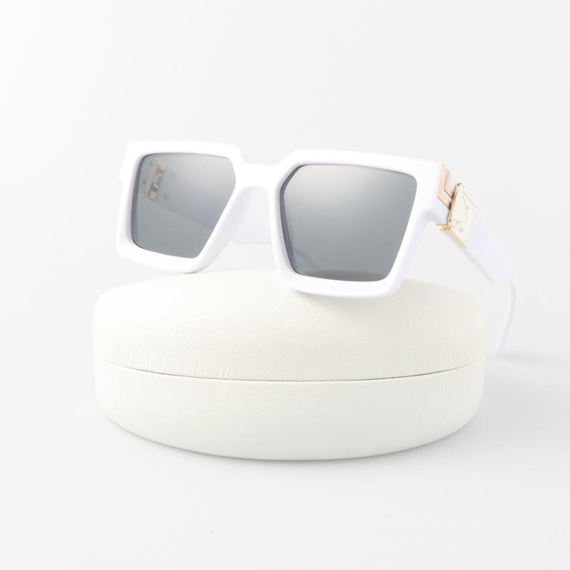 Square Vintage Sunglasses Man Brand Designer Fashion Mirror Sun Glasses Male Retro Black Outdoor Travel Mirror