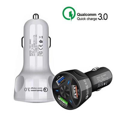 Car Cigarette Lighter Universal 7A 48W USB Car Charger Cigarette Lighter Splitter 3 Port Quick Charge 3.0 Fast Charging Ports