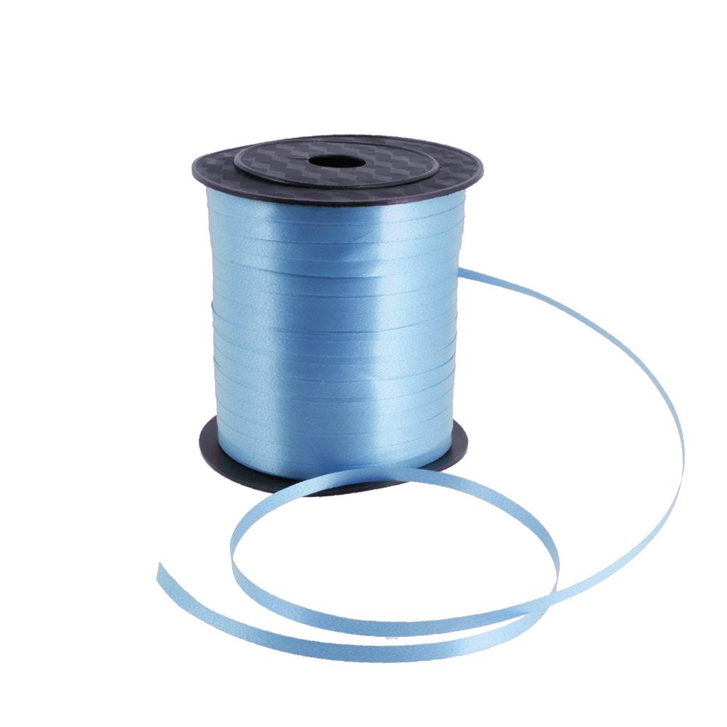 

225m Curling Balloon Ribbon Flexible Plastic Party Supply for Baby Shower and Happy Birthday Balloons світло-синій колір