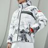 Anta Training Series Full Print Logo And Letter Print Short Down Jacket Men Outerwear Multicolor 152247917-2