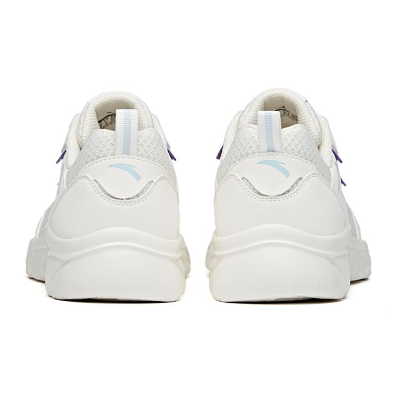 Anta Running Collection Running Shoes Women's Low Top Ivory White/Light Blue/Poplar Catkin Purple Sneakers 922225530-6