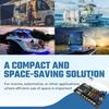 Portable Sturdy 12 Way Fuse Block Box With Negative Busbar for Automotive and Marine Applications Daily Casual Use