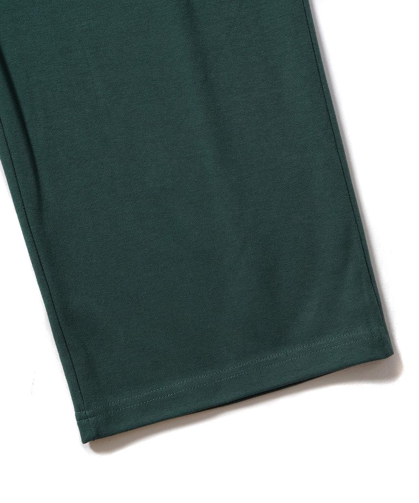 GAKKAI UNIONS Single-Pleat Wide Sweatpants Dark Green