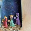 Exquisite Christmas Nativity Box Easy Carrying Desktop Figurine Ornament  Home Decor