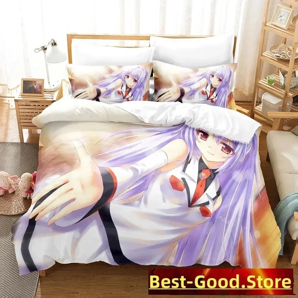 Anime Plastic Memories Isla Bettwäscheset Jungen Mädchen Einzelbett Queen Size Bettbezug Kissenbezug Bett Kinder Erwachsene Heimtextilien