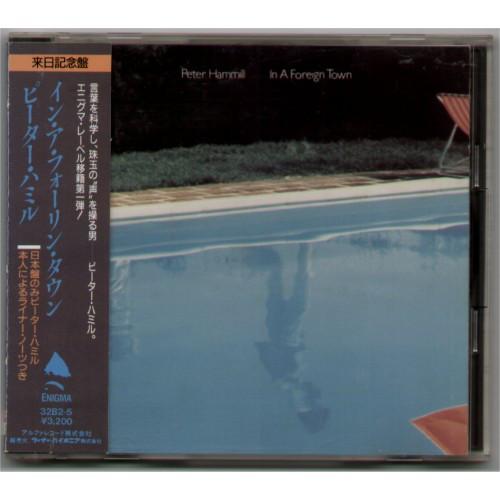 

CD PETER HAMMILL - In A Foreign Town 32B25 Enigma Records 1988 Japan ObiRock Used