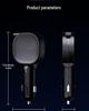 45W Car Charger with Retractable Cable, Fast Charging for Apple, Huawei - Fits Car Cigarette Lighter