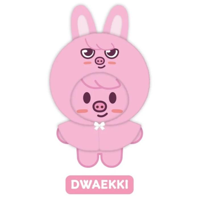 Stray Kids [5th Fanmeeting 'SKZ 5'CLOCK' ] Official MD SKZOO 10CM Cloak Doll Clothes