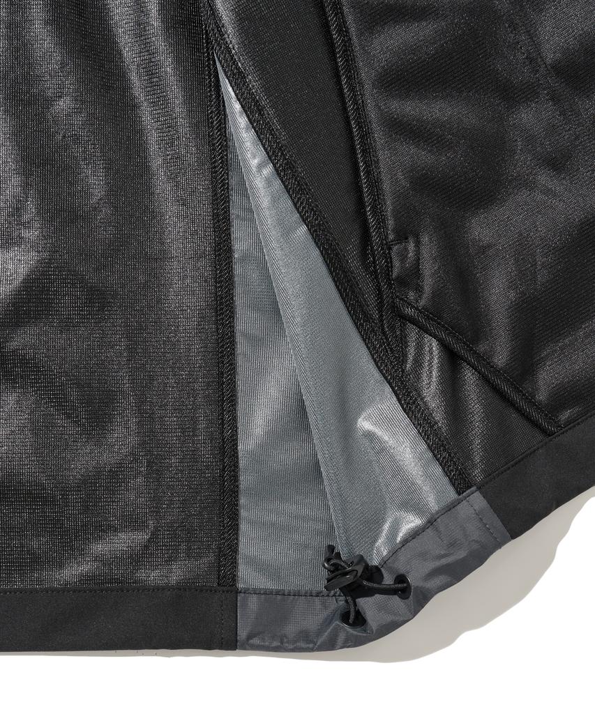 Phyps Motorcycle H-Tech 3Layer Wind Shield Track Jacket Black