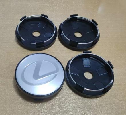 4pcs 60mm Modified Wheel Center Hub Caps for Lexus F SPORT GX460 Ct200 IS200 ES IS200 RX300 NX RX UX CT LC RC GS GX IS LS LX IJPRT1