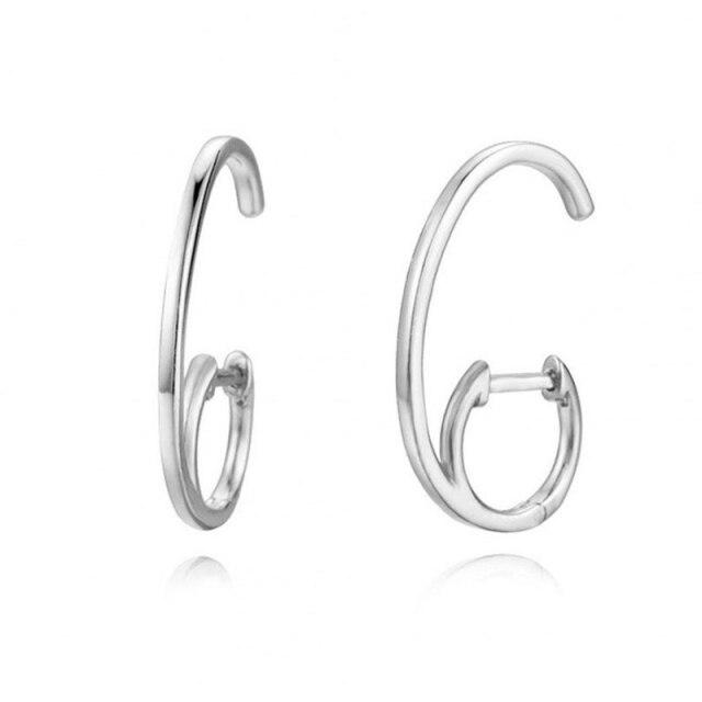 

Настоящее серебро 925 пробы, серьги-гвоздики, серьги для пирсинга для женщин, европейские и американские роскошные ювелирные изделия, подвески