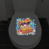 Nightlight Underwater Treasure Toilet Decal - Waterproof and Glowing Bathroom Decorative Sticker