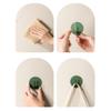 4pcs Adhesive Hooks No Drilling Strong Self Adhesive Towel Coat Hooks for Bathroom Shower Kitchen