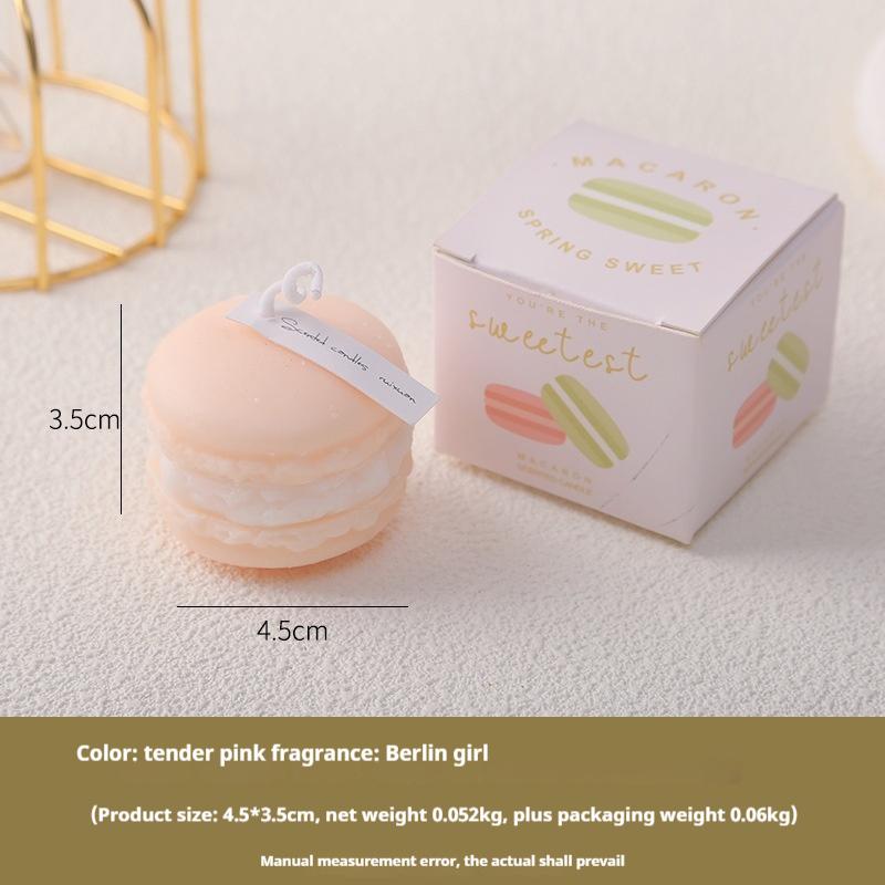 2026 Cute Macaron Creative Styling Aromatherapy Candles Home Fragrance Collection Decoration Ornaments Christmas Birthday Gifts
