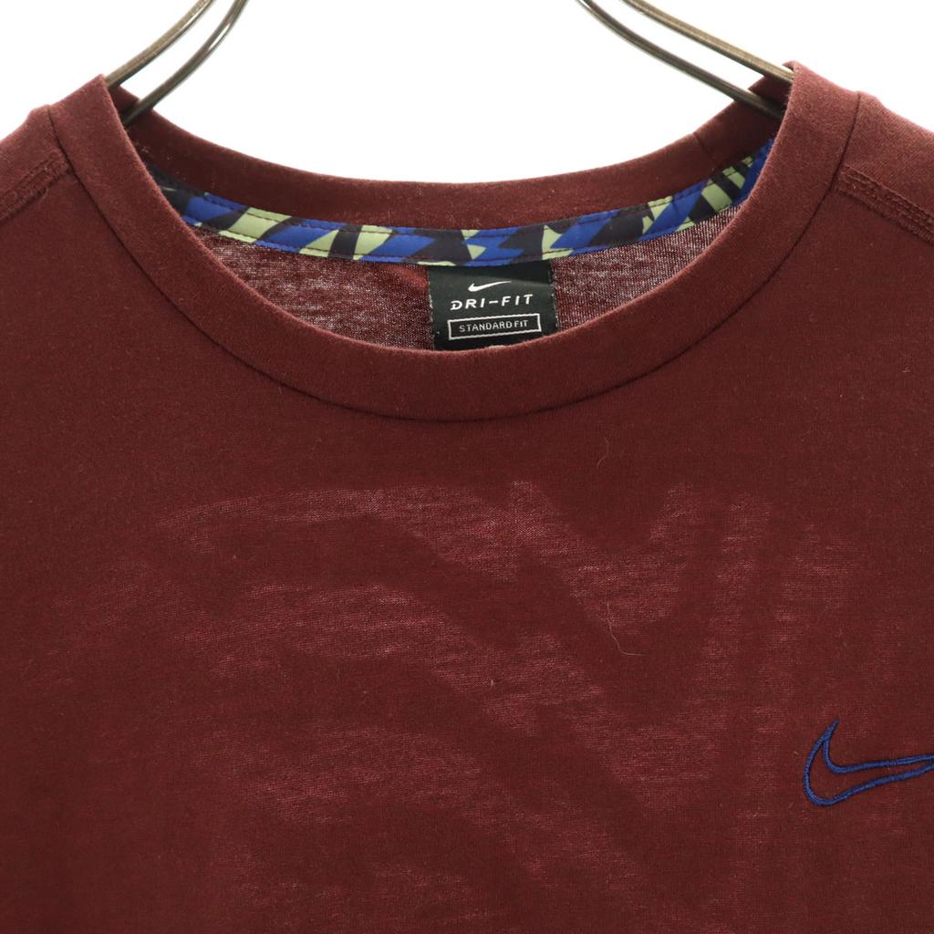 Nike Short Sleeve T-shirt L Red Tea Women Used