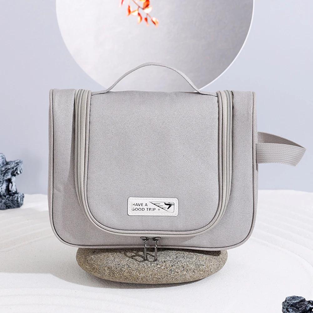 Travel Wash Bag Women Makeup Bags Toiletries Organizer with Hanging Hook Foldable Waterproof Cosmetic Bag Home Makeup Bag