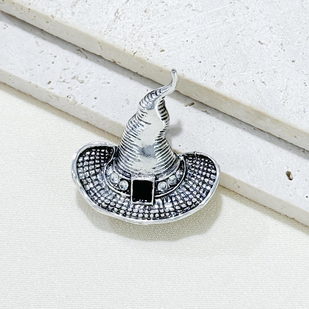 

Брошь в виде шляпы ведьмы из сплава, универсальные аксессуары для костюма на Хэллоуин