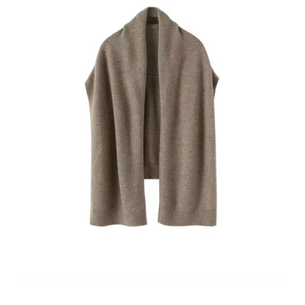 Ladies' Elegant Shawl Scarf - Soft and Warm for All Seasons, Versatile Neck Wrap Suitable for Sweaters, Shirts, and Casual Dresses