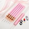 7/9/11/15/20mm Nail Liner Brush Set Handle Nail Art Pen Brush Drawing Lines Stripe Painting Flower Pen Nail Art Manicure Tools