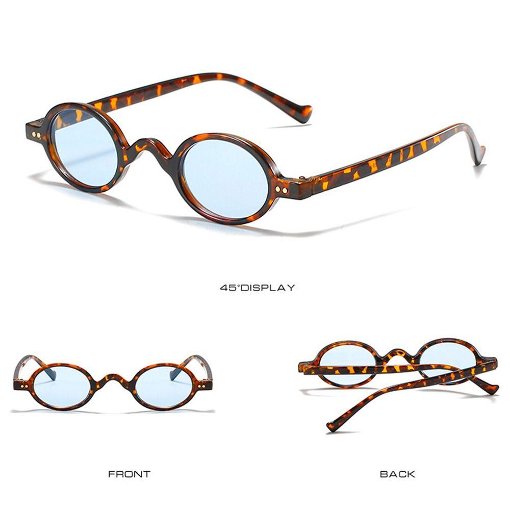 Travel Punk Shades Hip Hop Sun Glasses Small Frame Round Sunglasses Oval Sunglasses