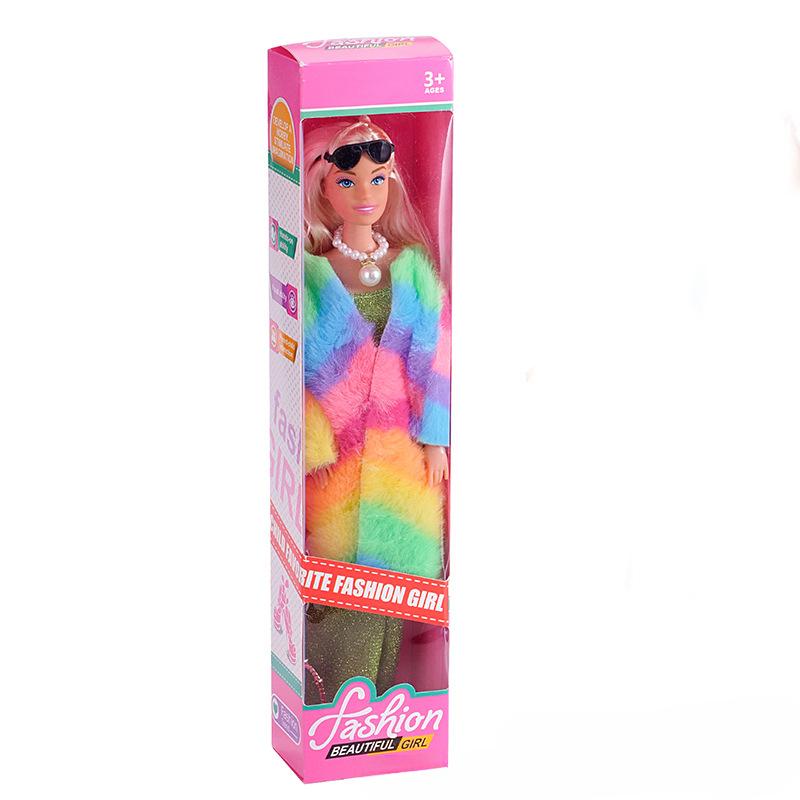 11-inch Doll Fashion Design Doll Clothes Change A Variety of Plush Coat Toys