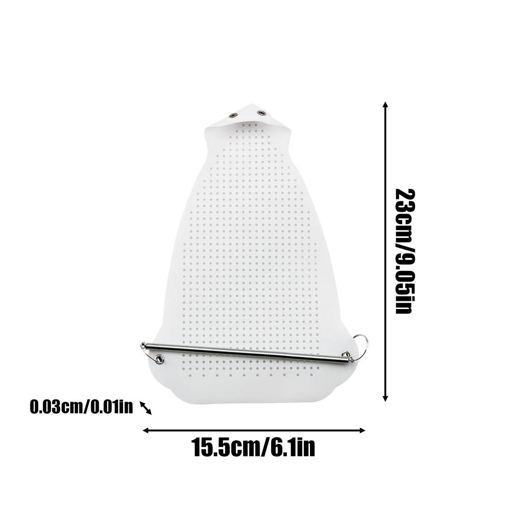 Universeller Bügeleisenschutz Bügeleisenschuh Pad Stoffbezug Bügeleisenplattenabdeckung Schutz schützt Bügeleisensohle für langanhaltenden Gebrauch