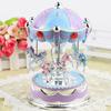 Barnens Blinkande Karusell Speldosa - Hemprydnad & Musikalisk Gåva