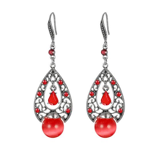 

Шикарные серьги Dhang Полые Lady Charm Капля воды болтается