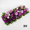 Artificial 100CM Flower Row Wedding Table Flower Floor Row Arrangement Flower Background Party Flower Decoration