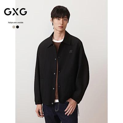 GXG Men's Retro PU Leather Jacket