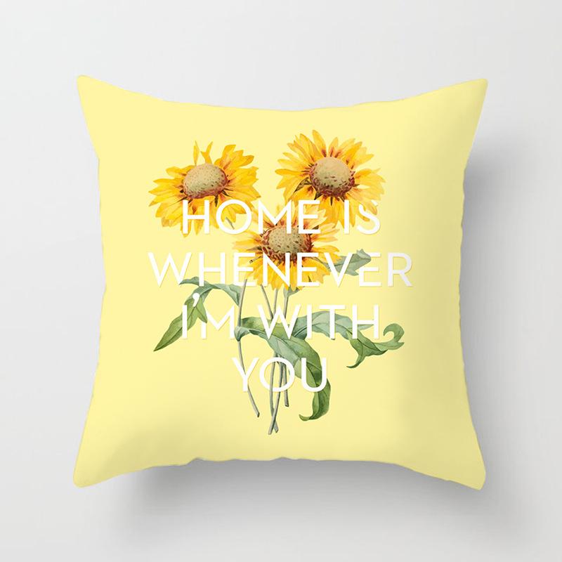 Cartoon Fruit Digital Printing Car Pillow Cushion Home Soft Decoration