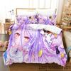 3D No Game No Life Anime Bedding Set Boys Girls Twin Queen King Size Duvet Cover Pillowcase Bed Boys Adult Home Textileextile