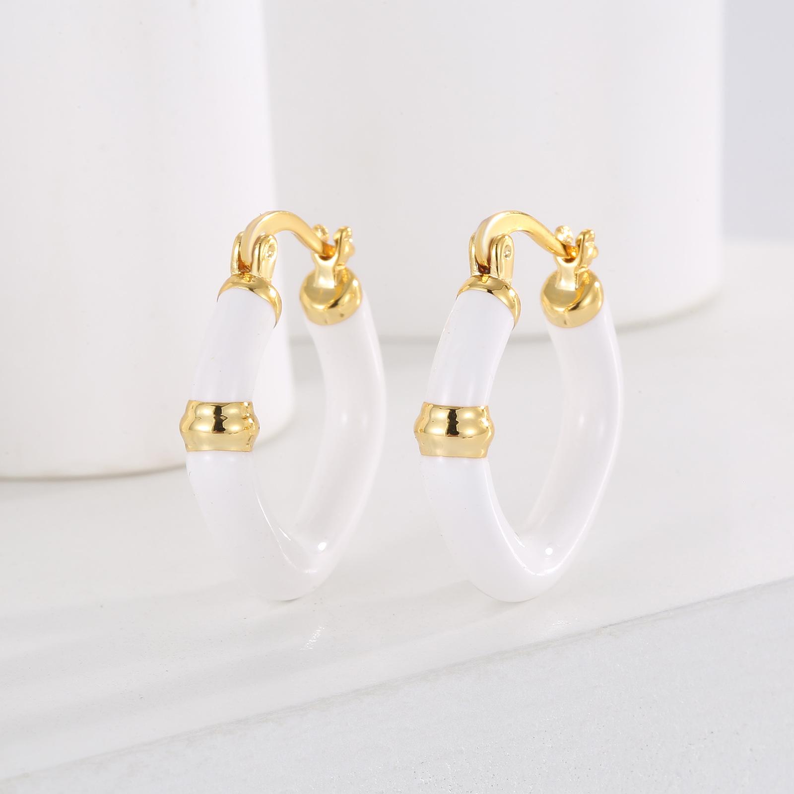 

Атмосферные серьги премиум-класса Maillard Vintage Port Elegant Commuter Versatile Oil Drop Ear Buckles